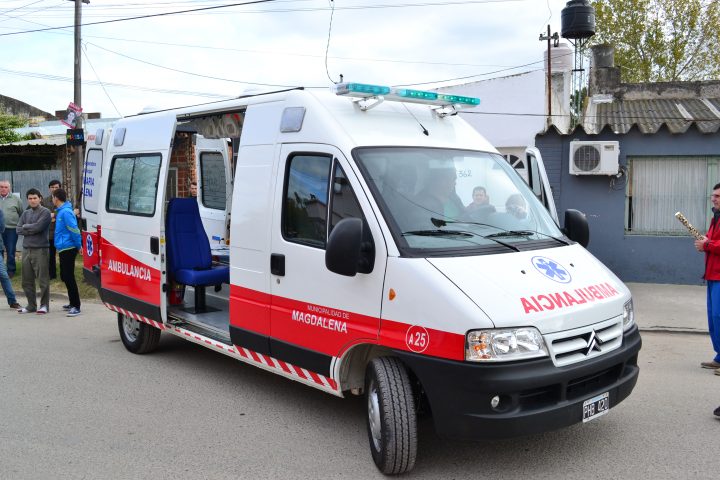 Una nueva ambulancia para el Hospital de Magdalena