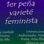 Se viene la 1° Peña Varieté Feminista en Magdalena