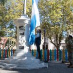 Se realizó el acto por el día del Himno Nacional Argentino en plaza San Martín