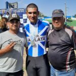 Lucio Formigo, el magdalenense subcampeón argentino en ciclismo