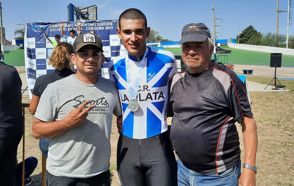 Lucio Formigo, el magdalenense subcampeón argentino en ciclismo
