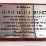 Emotivo acto en el ISF en memoria de Silvia Ibañez