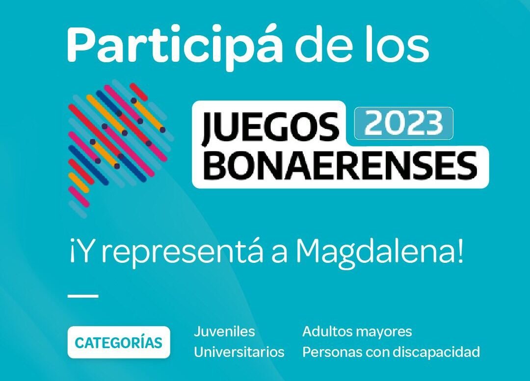 Se abrió la inscripción a los Juegos Bonaerenses 2023