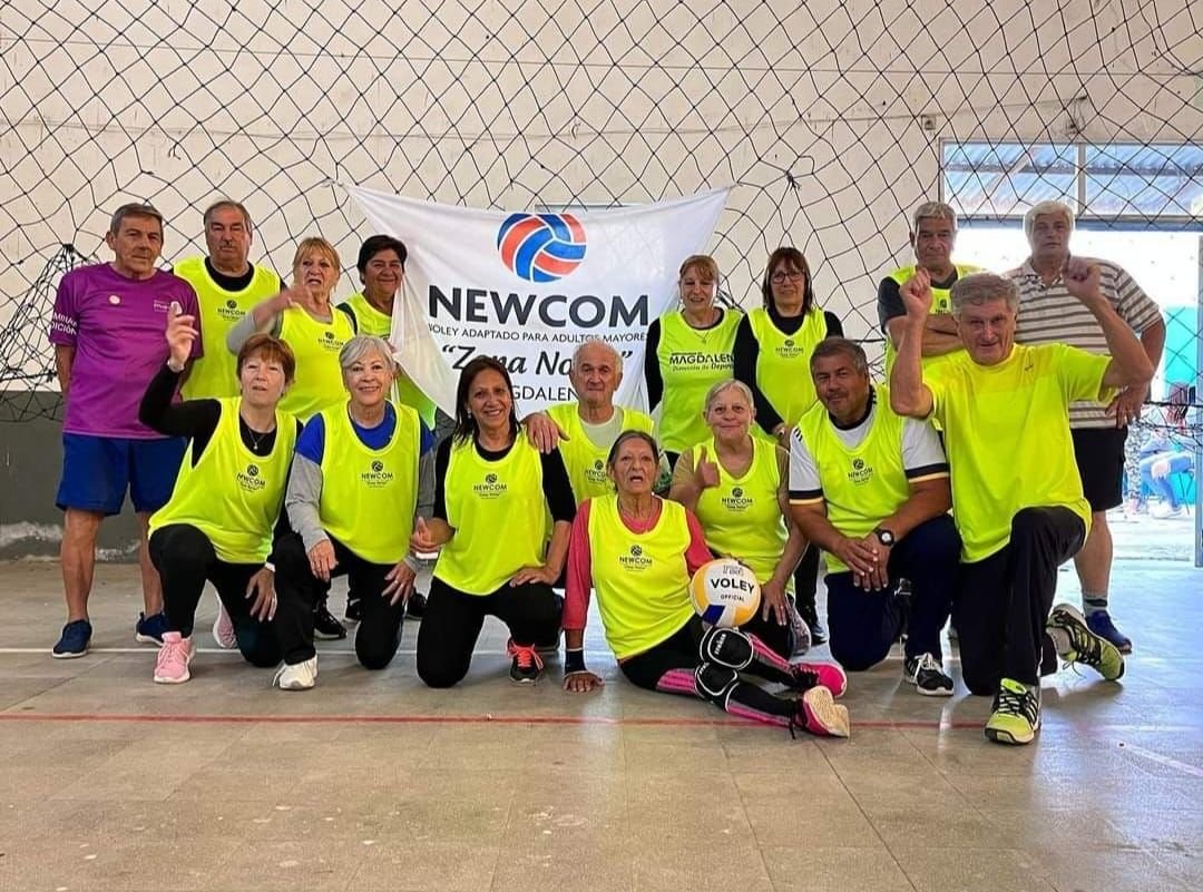 Torneo de Newcom en el Polideportivo de Bavio