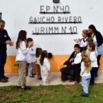 El intendente Peluso inauguró obras en la Escuela de Ferrari