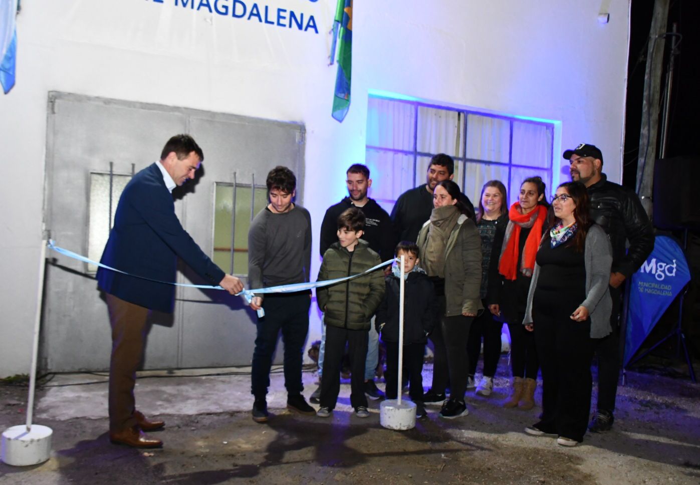 Se reinaguró el Centro Social de Fomento y Deportivo Empalme Magdalena