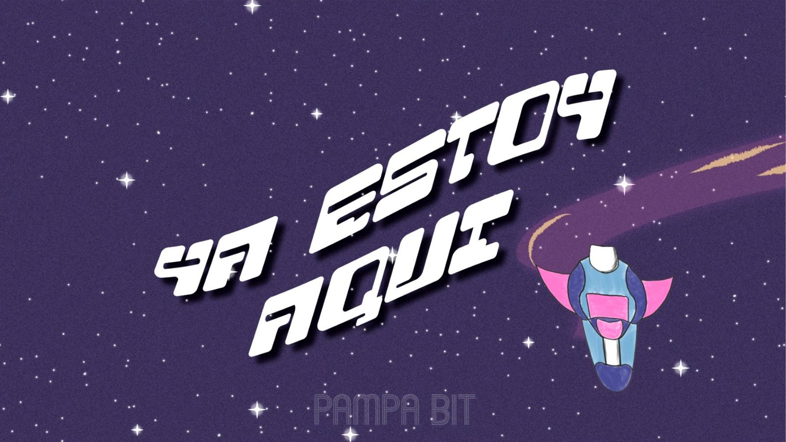 Pampa Bit presentó «Ya estoy aquí» el primer videoclip animado hecho en Magdalena