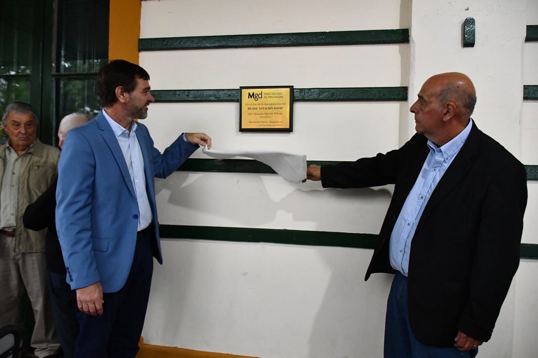Se inauguró el Museo de la Estación en Bartolomé Bavio