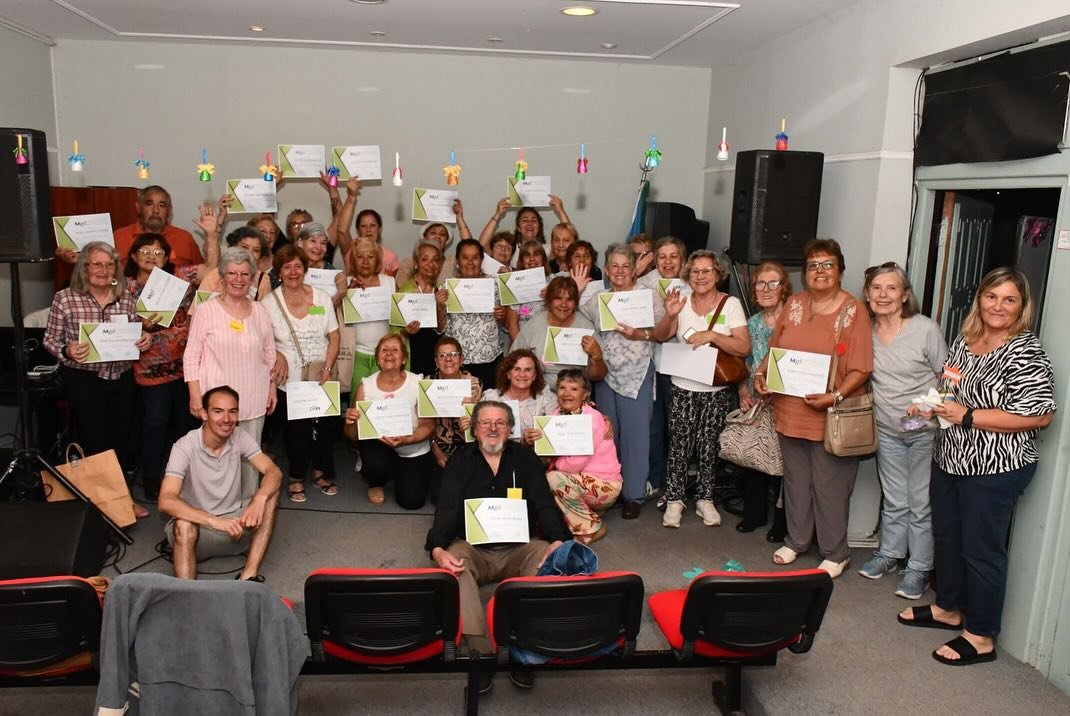 Cierre del ciclo 2023 del taller de estimulación de la memoria