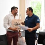Reconocimiento al bombero Leonardo Recalde