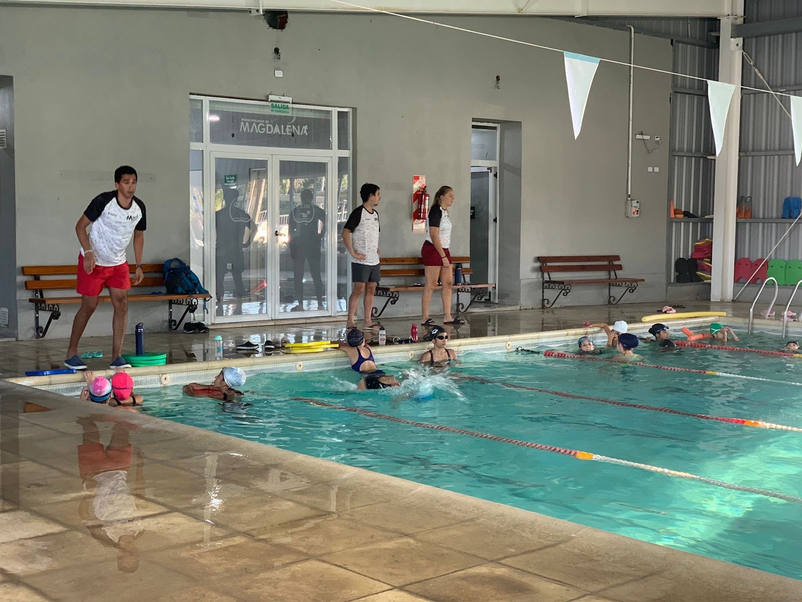 Se puso en marcha la Escuela Municipal de natación