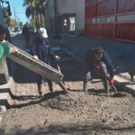 Continúan los trabajos de hormigonado en Magdalena