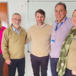 El intendente Hourcade se reunió con el embajador de Brasil en su visita a JBS