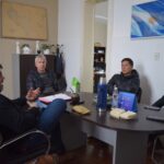 El intendente Hourcade se reunió con empresarios frigoríficos