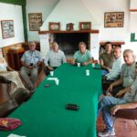 Fernando Gray visitó Magdalena y se reunió con autoridades de la Sociedad Rural