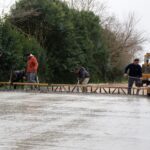 Avanzan las obras públicas en distintos puntos del Distrito