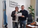 Serena Ghilini, reconocida por el municipio por su trayectoria en el diseño de indumentaria