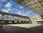 Avanza la puesta en valor del polideportivo del CRIM con el recambio total del techo